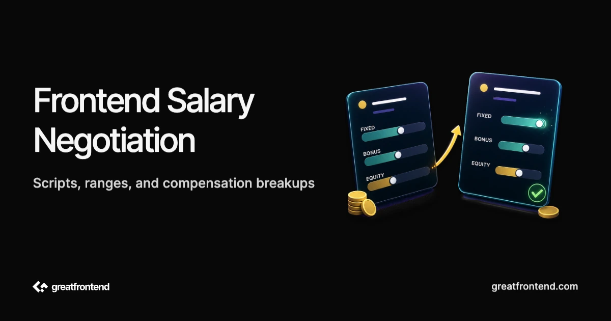 Frontend Developer Salary Negotiation: Scripts and Strategies That Work (2026)