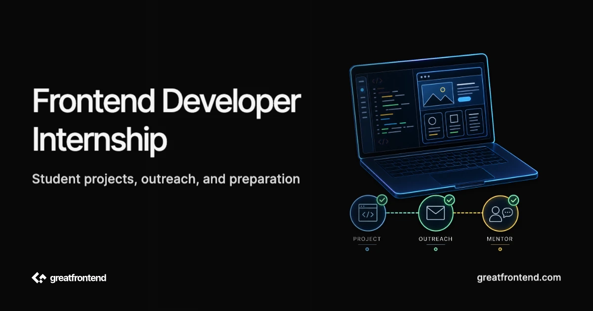 Frontend Developer Internship