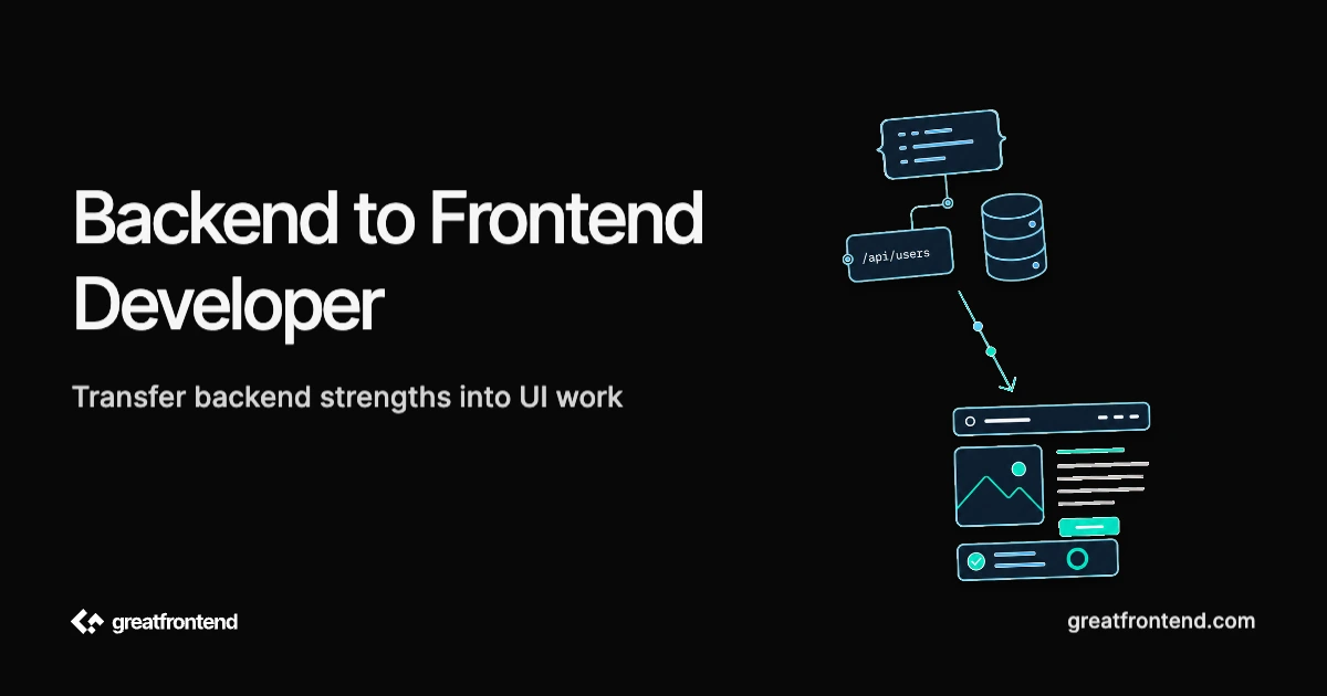 How to Switch from Backend to Frontend Developer in 2026