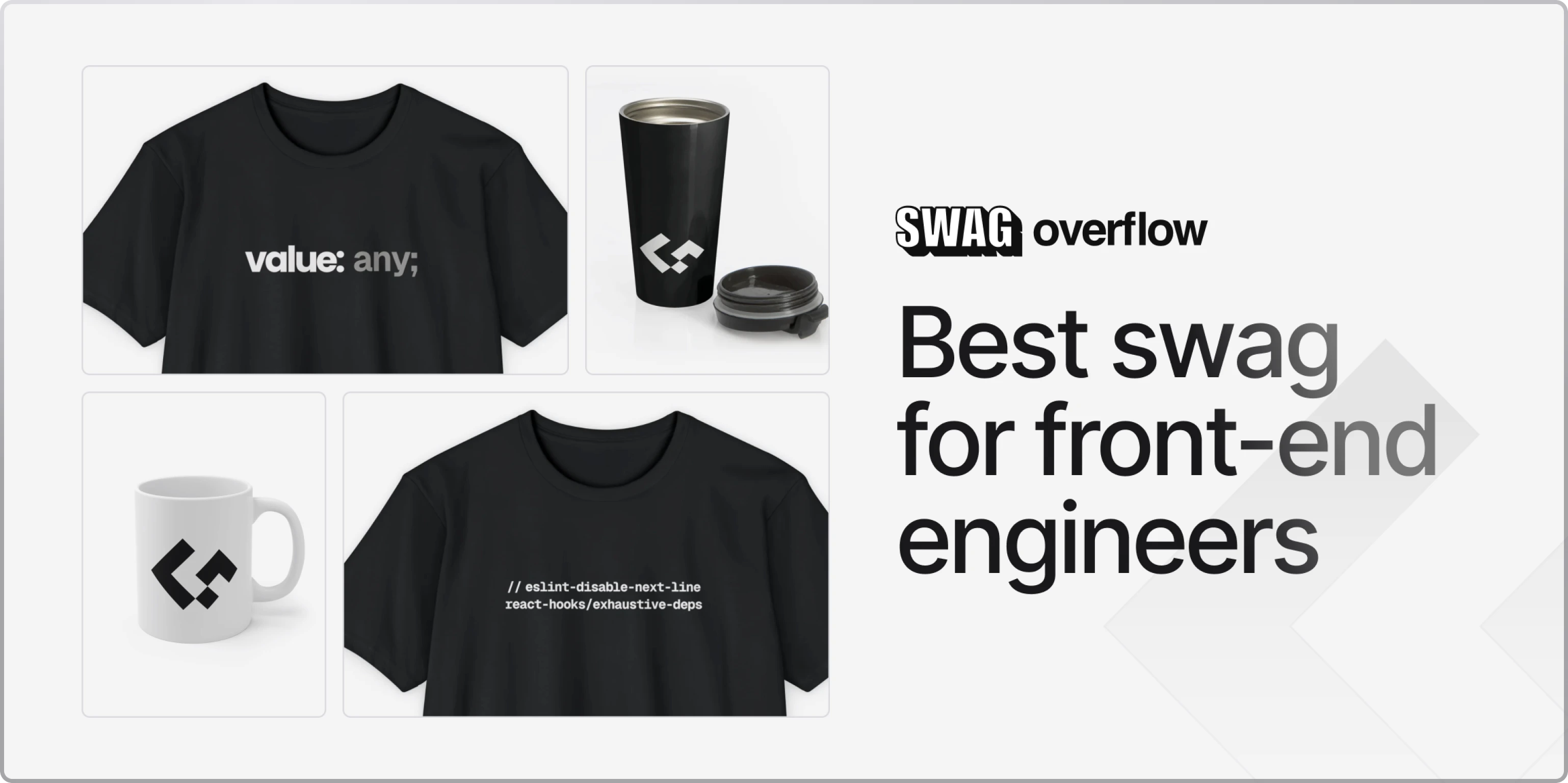 SwagOverflow — Swag tailored for front end devs